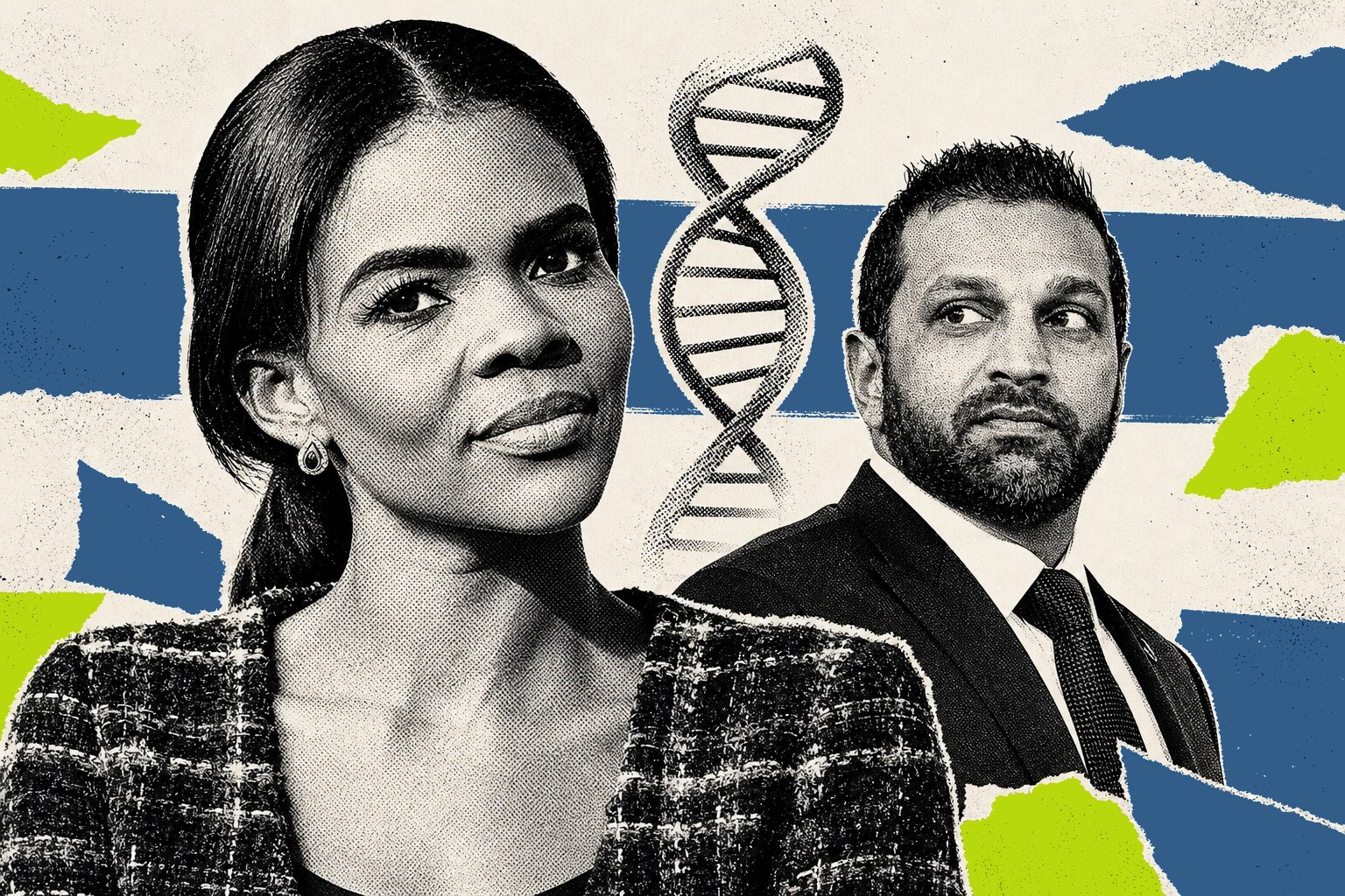 Candace Owens, Kash Patel, Charlie Kirk